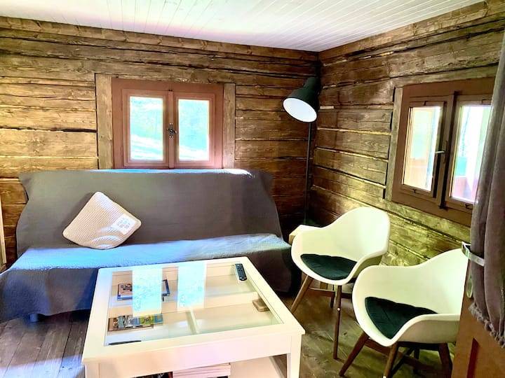 Obývačka, Chata u starkého, Kováčová