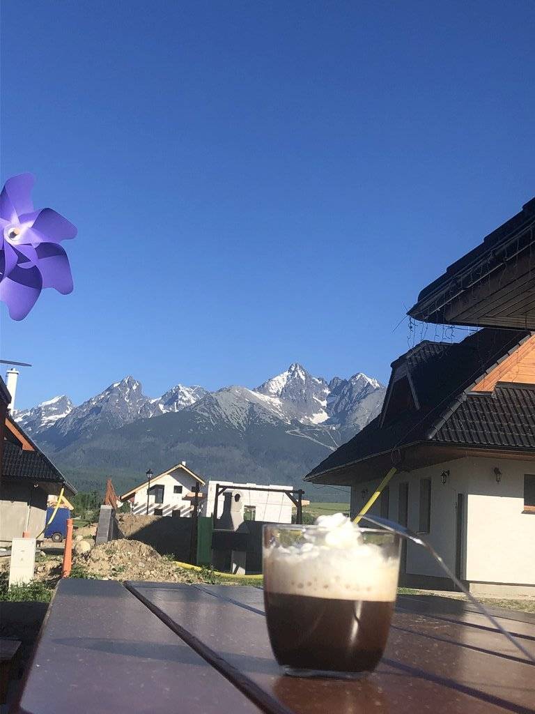 Terasa, Villa LaDaLuci, Stará Lesná