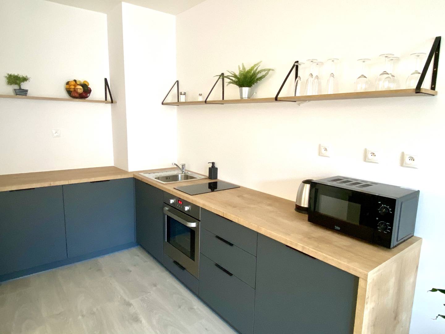 Kuchyňa, Apartment Malá Praha, Žilina