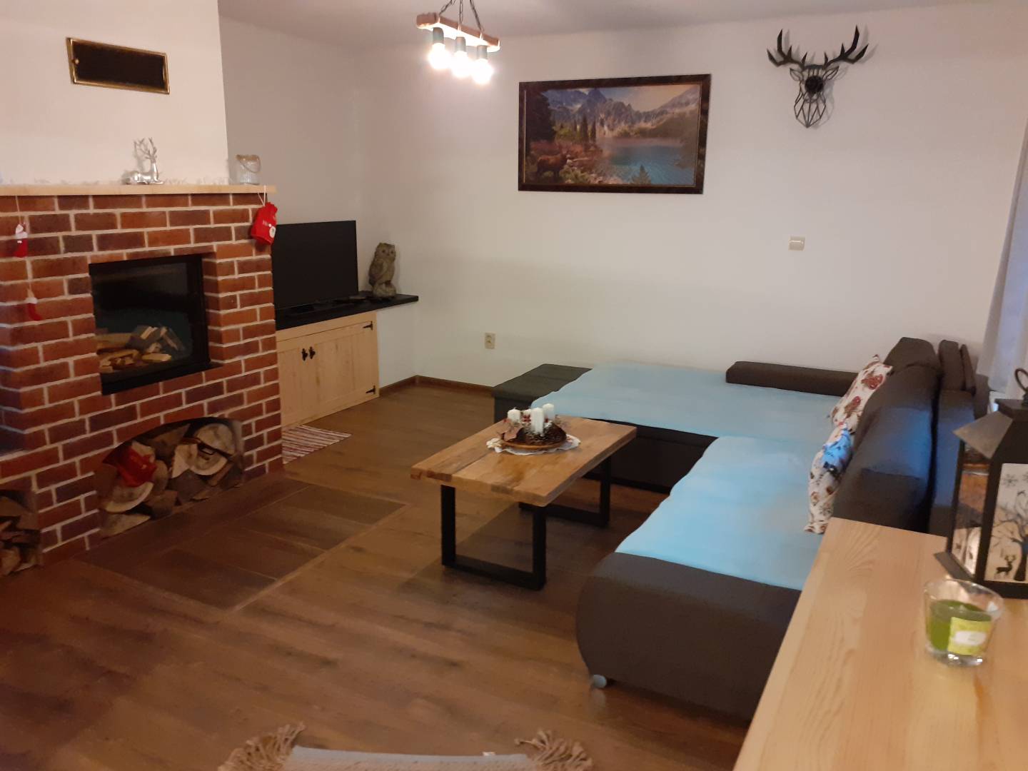 Obývačka, Chata u IPA, Jarabá