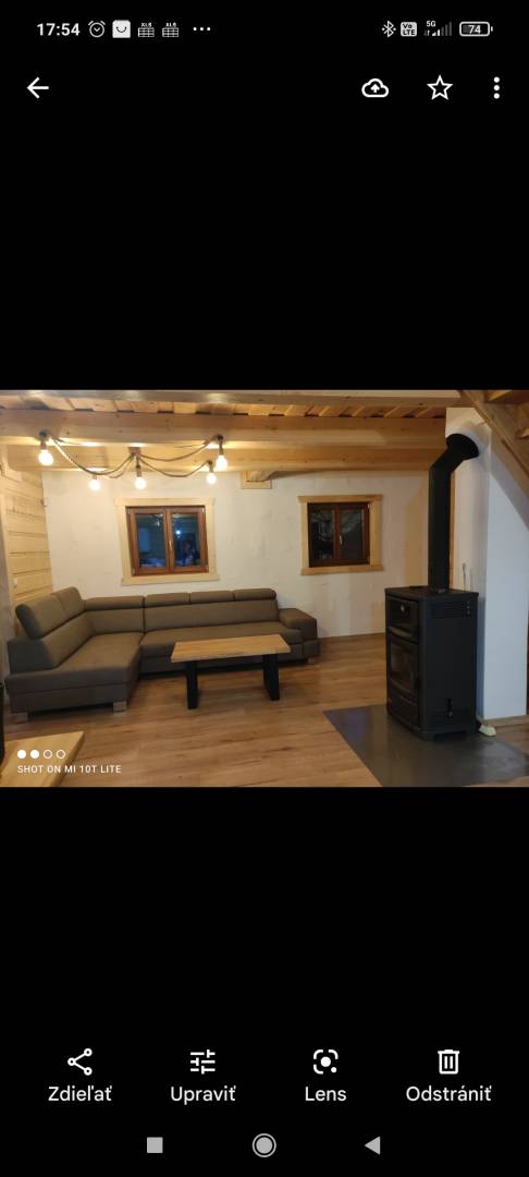 Obývačka, Chata Starý Mlyn, Habovka