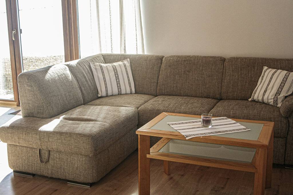 Obývačka, Chata pod lesom, Veľká Franková