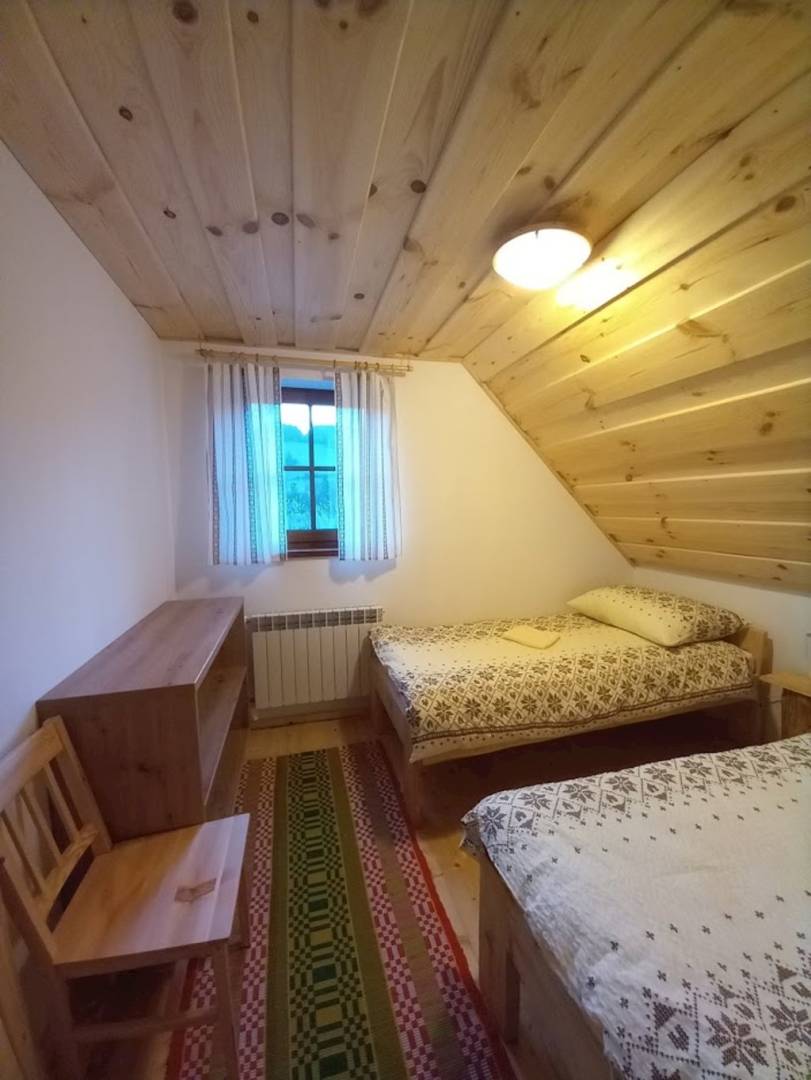 Spálňa, Chata pod lesom, Veľká Franková