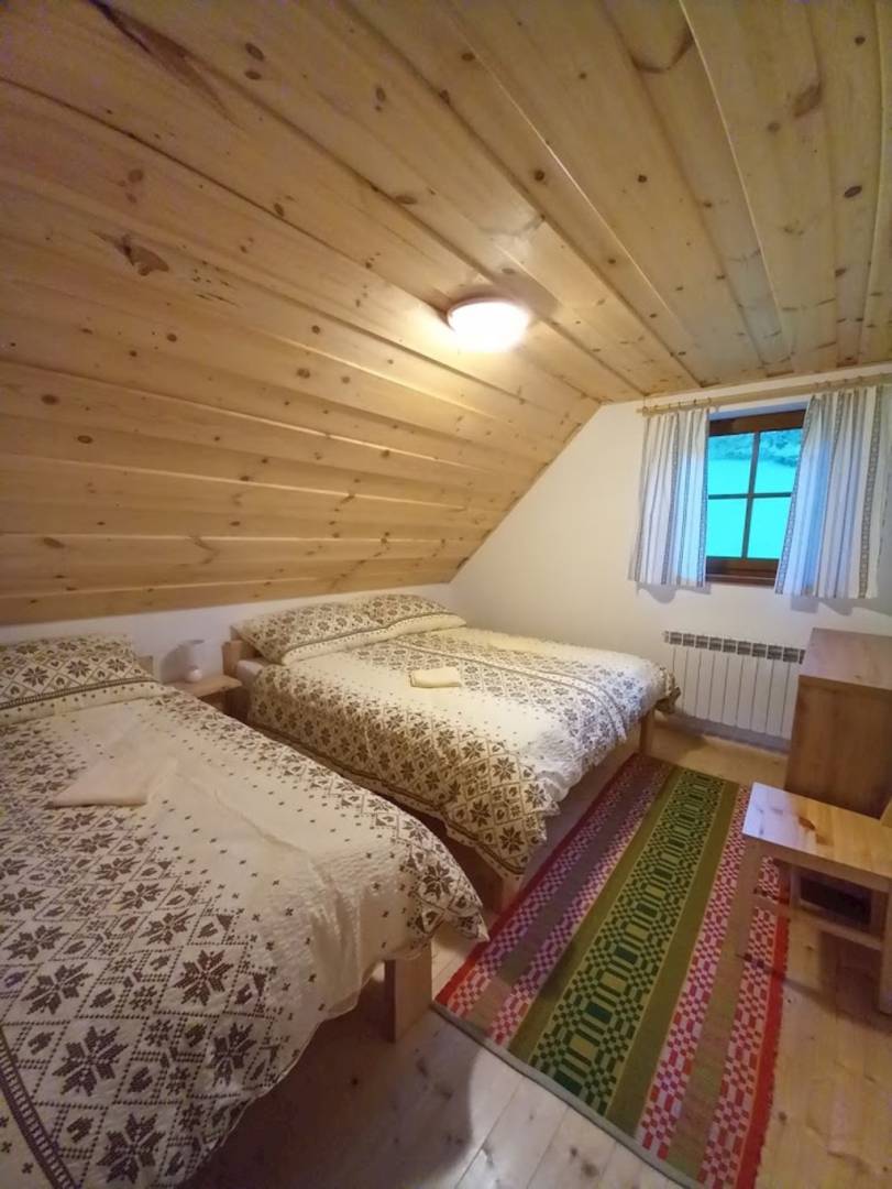 Spálňa, Chata pod lesom, Veľká Franková