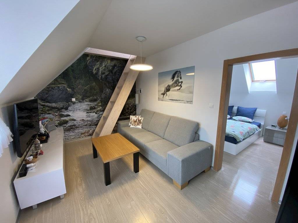 Obývačka, Apartmán Zajko, Liptovský Mikuláš