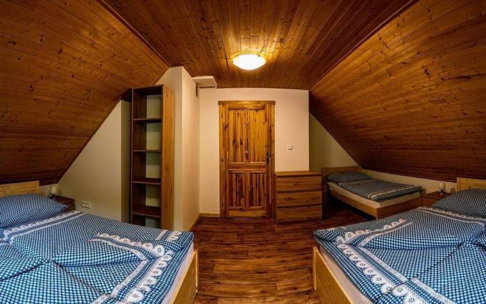 Spálňa, Chata Hozajda, Nový Hrozenkov