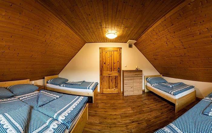 Spálňa, Chata Hozajda, Nový Hrozenkov