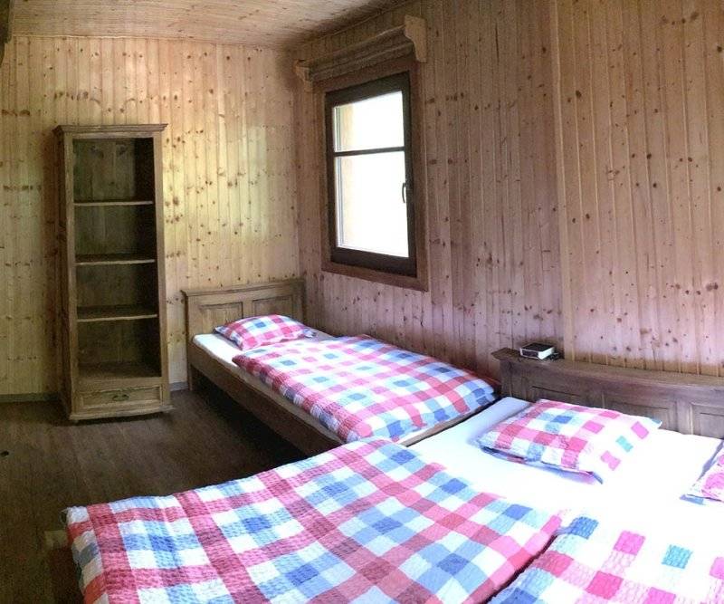 Spálňa, Chata Sklené Teplice, Sklené Teplice