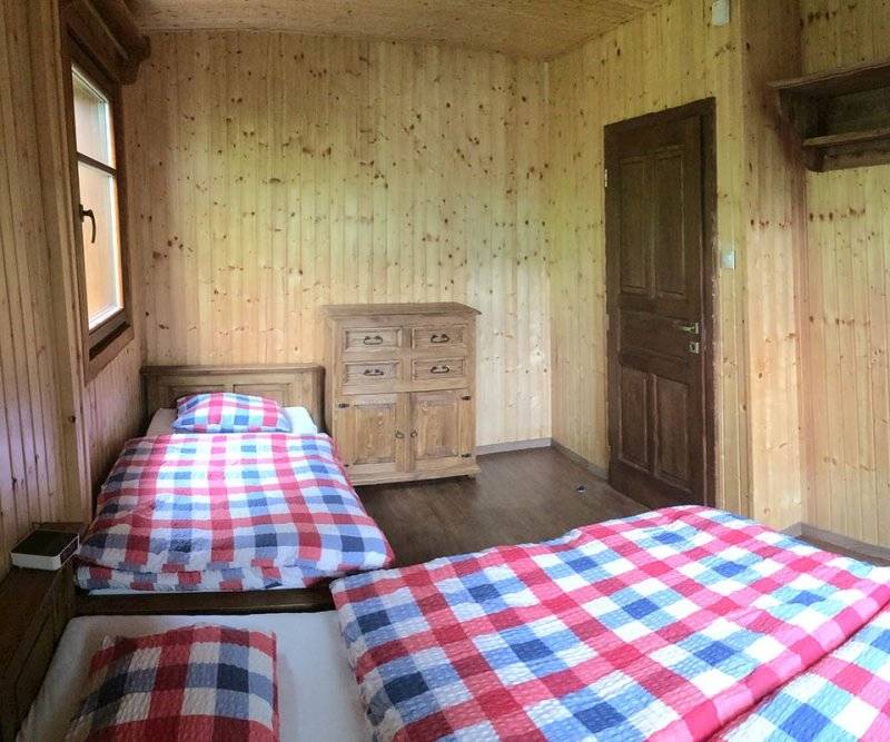 Spálňa, Chata Sklené Teplice, Sklené Teplice