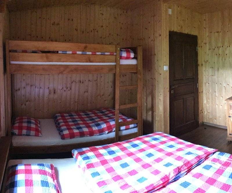 Spálňa, Chata Sklené Teplice, Sklené Teplice