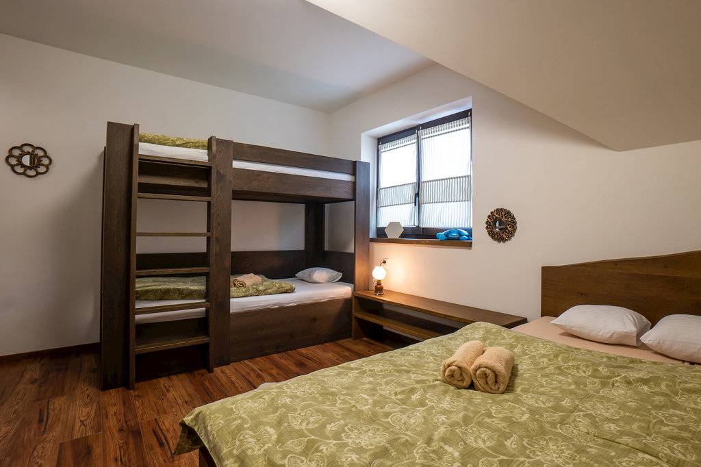 Spálňa, Chalupa Toscana, Valča