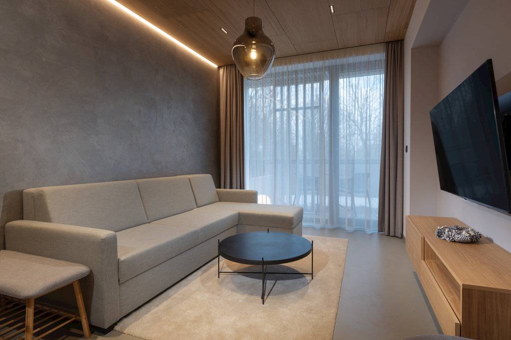 Obývačka, Apartmán Pod lanovkou, Vysoké Tatry