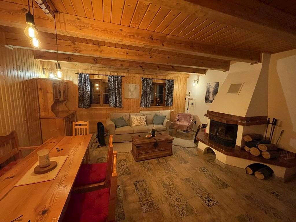 Obývačka, Chalupa Čičmany, Čičmany