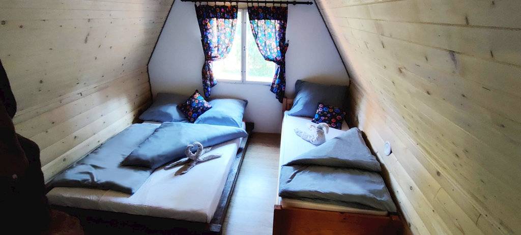 Spálňa, Chata JJParadise, Oravice