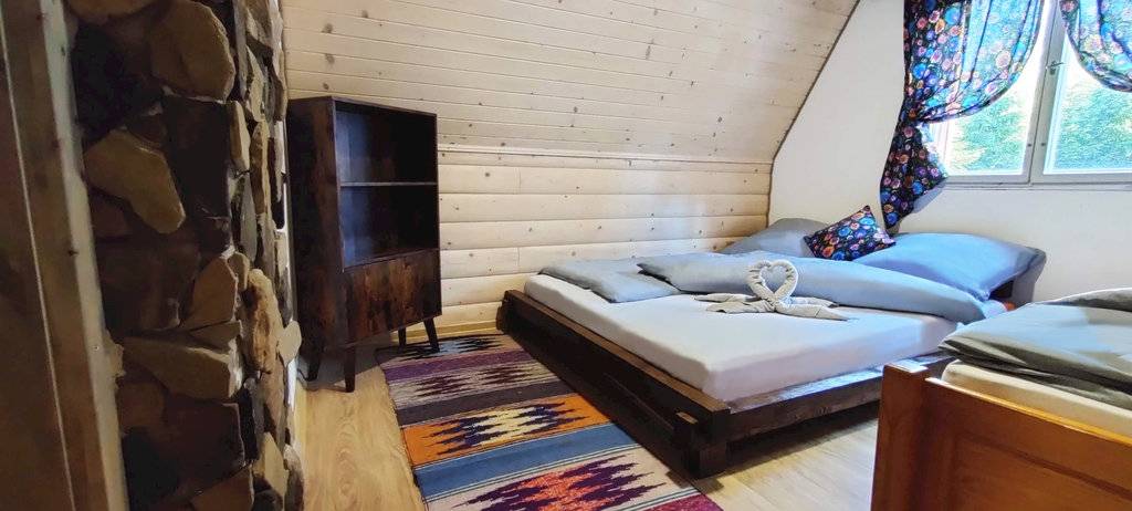 Spálňa, Chata JJParadise, Oravice