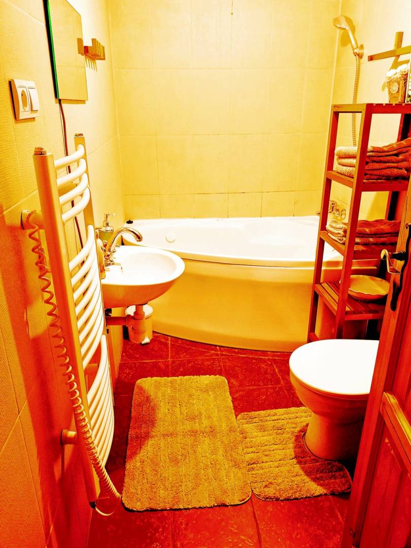 Kúpeľňa s toaletou, Romantická chalupa pod Vysokými Tatrami*****, Liptovský Hrádok