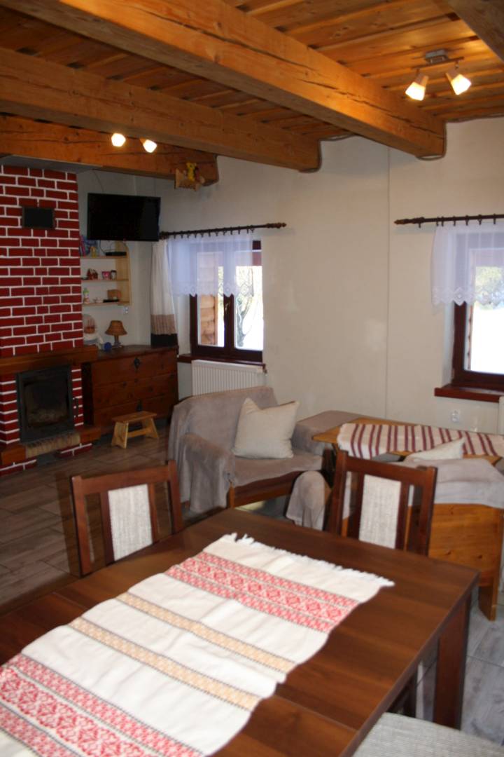 Obývačka, Chata Zvonček, Pribylina