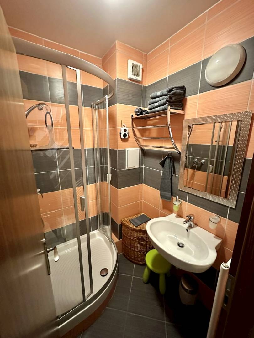 Kúpeľňa bez toalety, Apartmán mezonet Donovaly Plesnivec, Donovaly