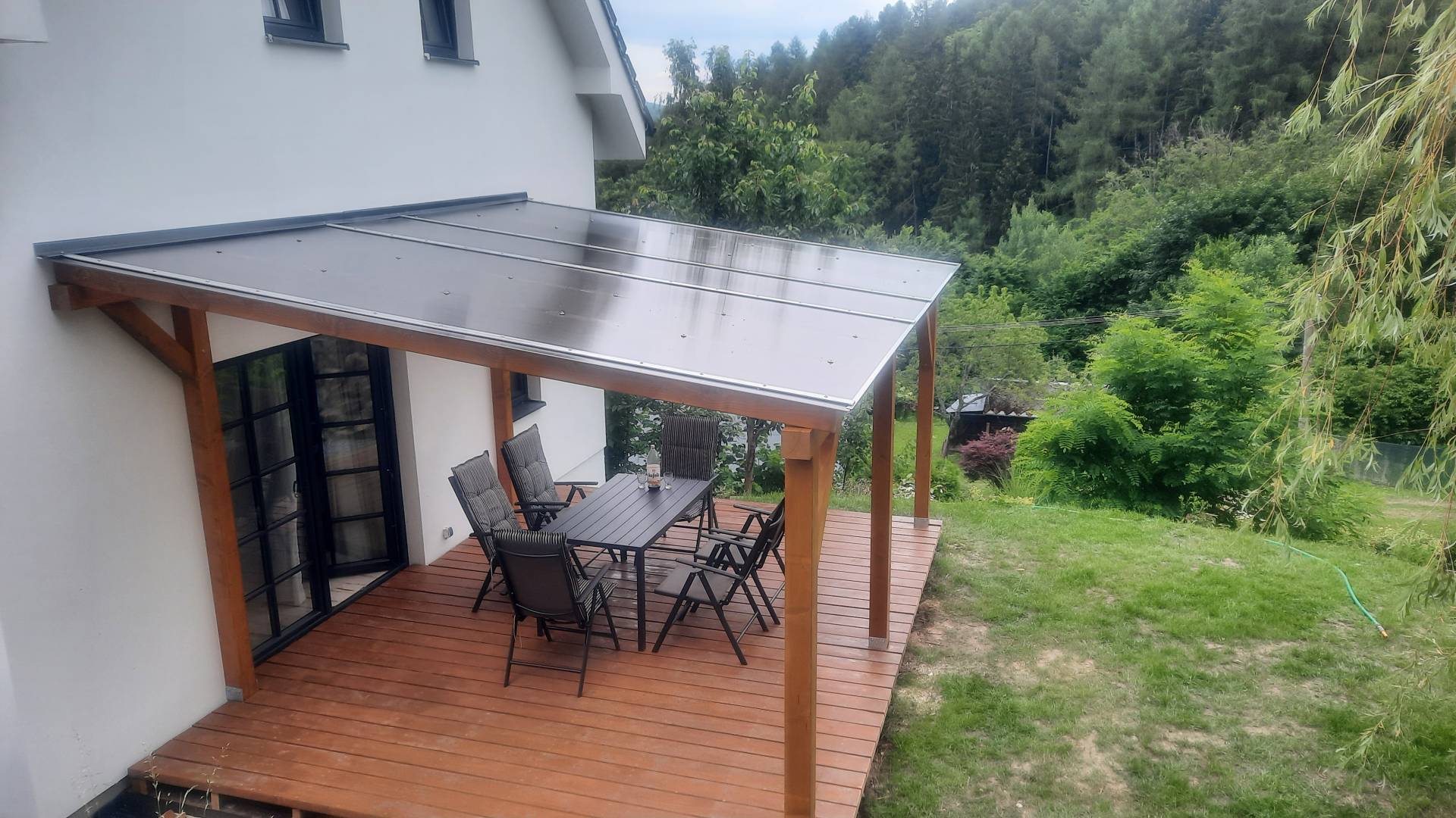 Terasa, Chata pri Belianskom tajchu, Banská Štiavnica