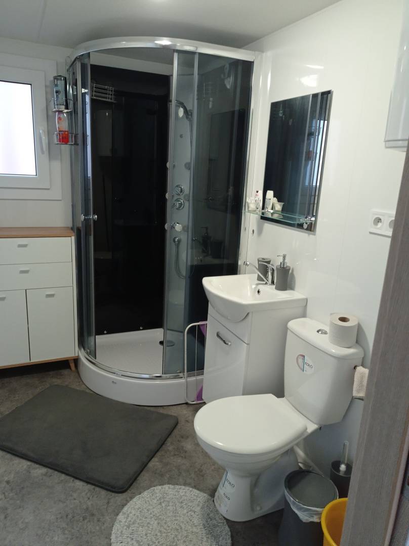 Kúpeľňa s toaletou, Mobilný domček Veľká Franková, Veľká Franková