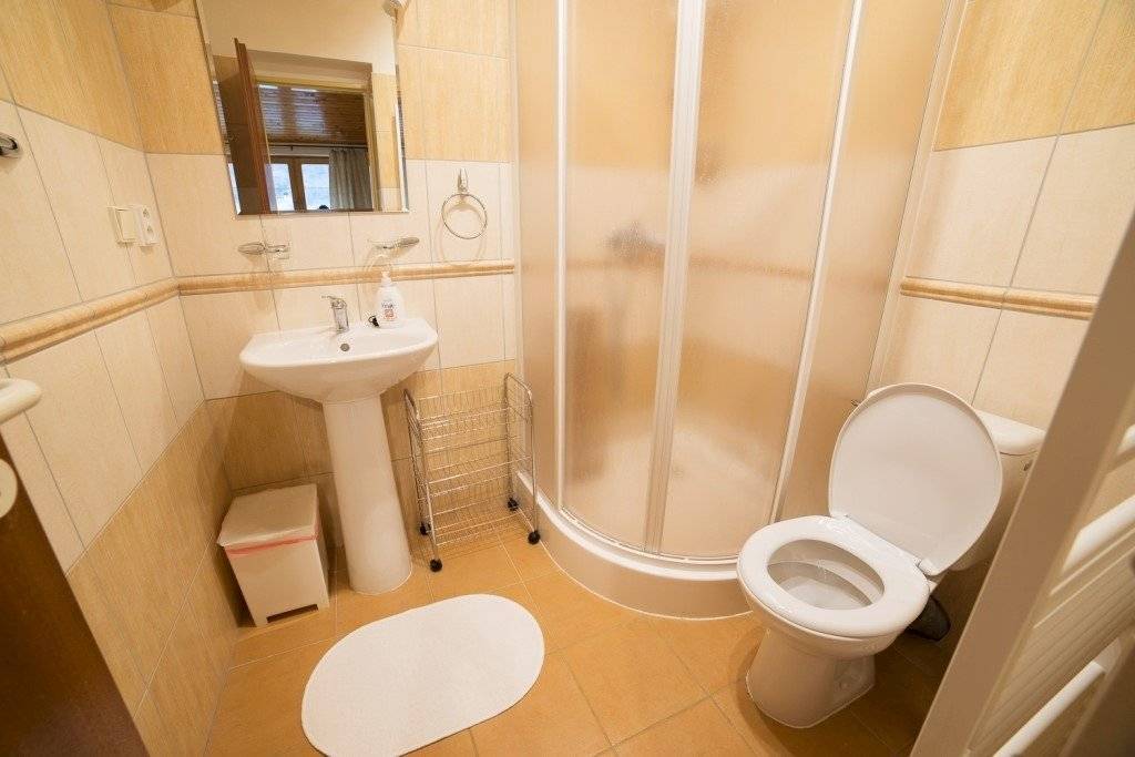 Kúpeľňa s toaletou, Víkendový dom Mýto pod Ďumbierom, Mýto pod Ďumbierom