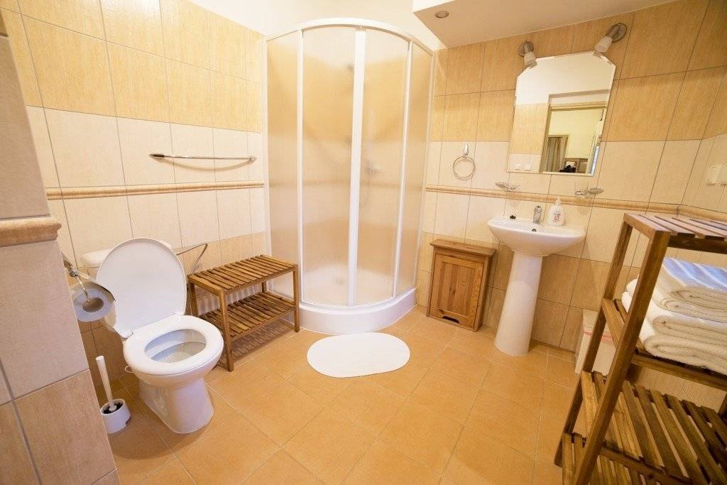 Kúpeľňa s toaletou, Víkendový dom Mýto pod Ďumbierom, Mýto pod Ďumbierom