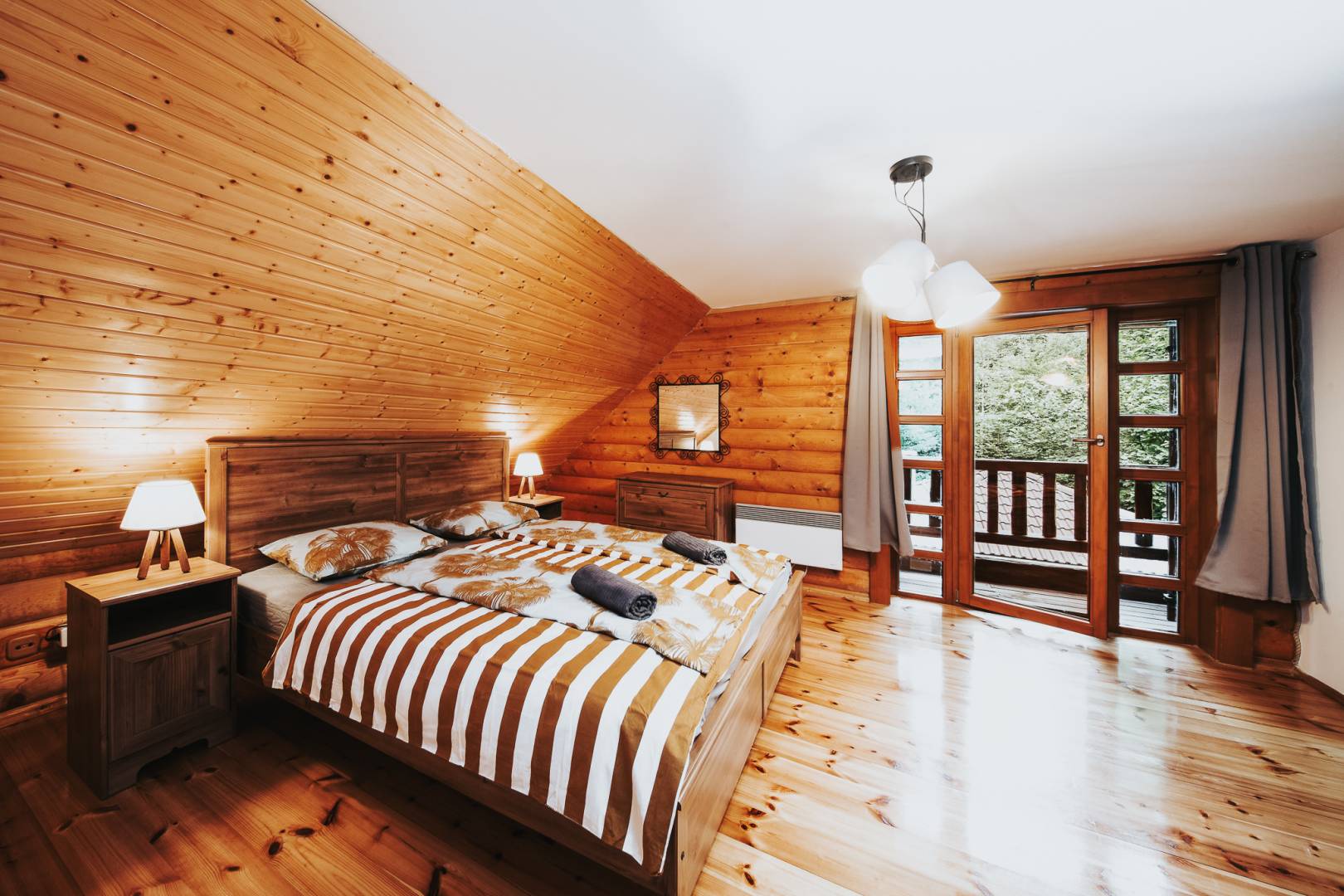 Spálňa, Chata Sonka v Oščadnici, Oščadnica