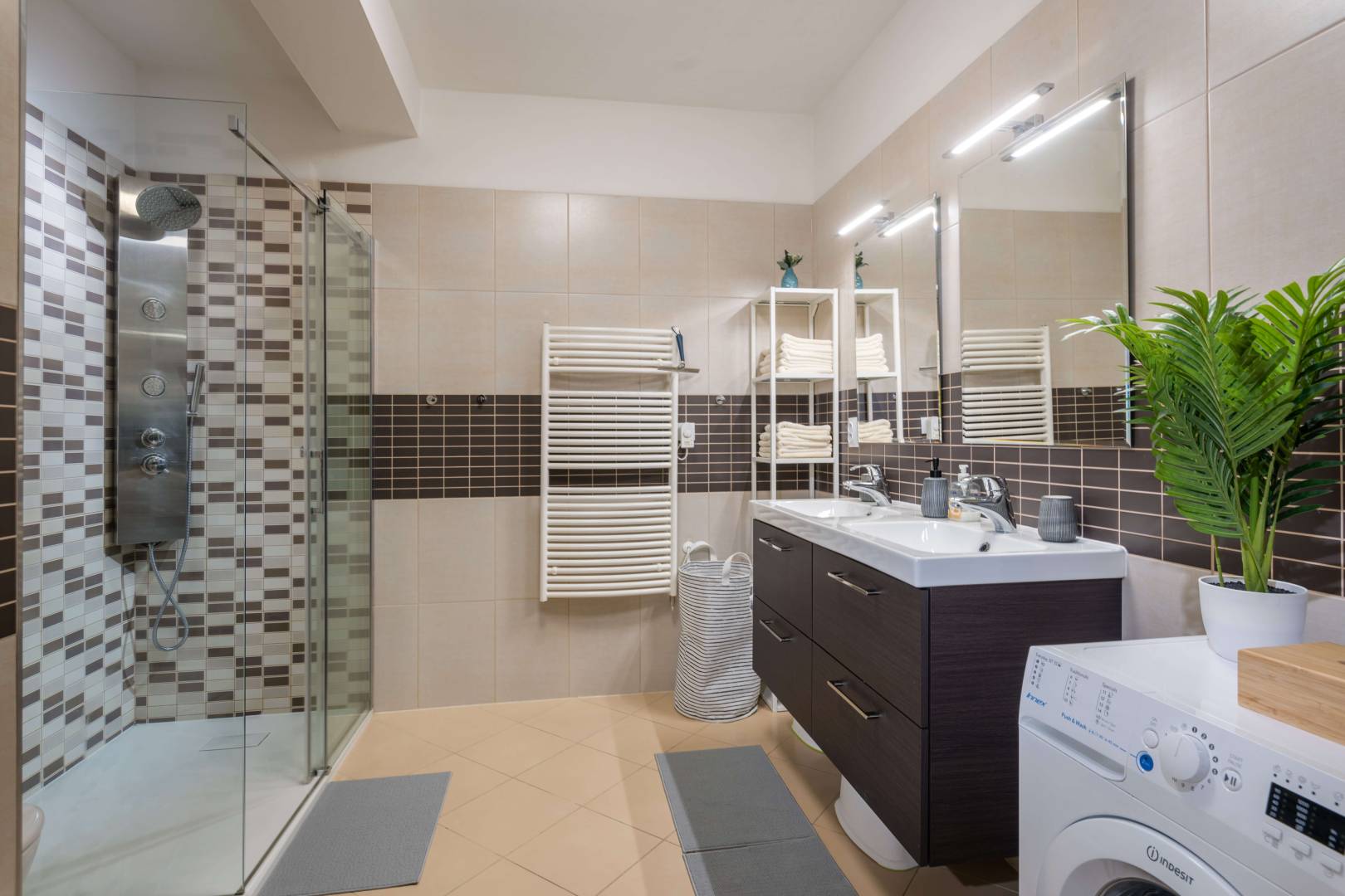 Kúpeľňa s toaletou, Apartmanica Triangel 222, Donovaly