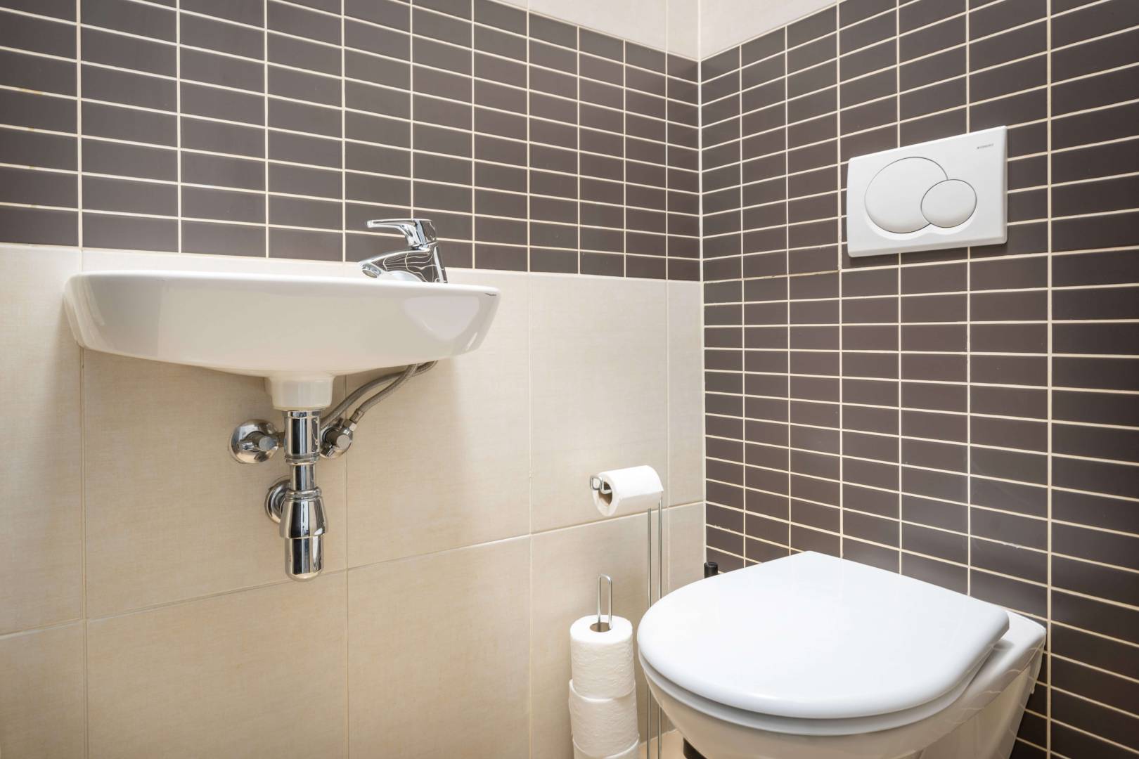 Samostatná toaleta, Apartmanica Triangel 222, Donovaly