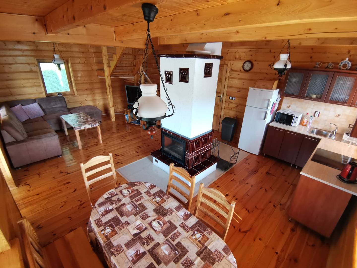 Obývačka, Drevenica pod Troma Korunami, Červený Kláštor