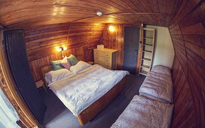 Spálňa, SKI Lake Cottage Krpáčovo, Dolná Lehota