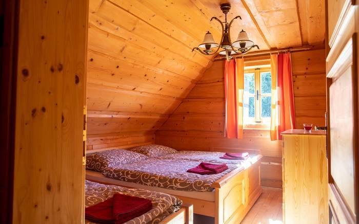 Spálňa, Chata Mirec, Námestovo