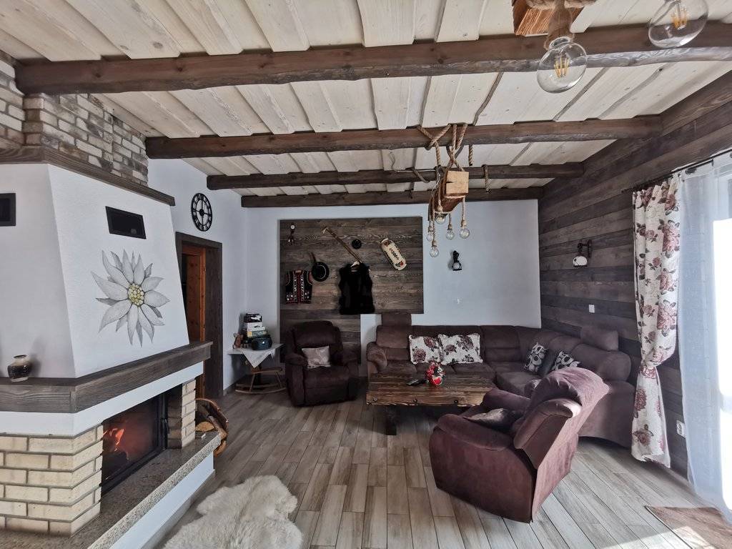 Obývačka, Chata Eva, Jezersko