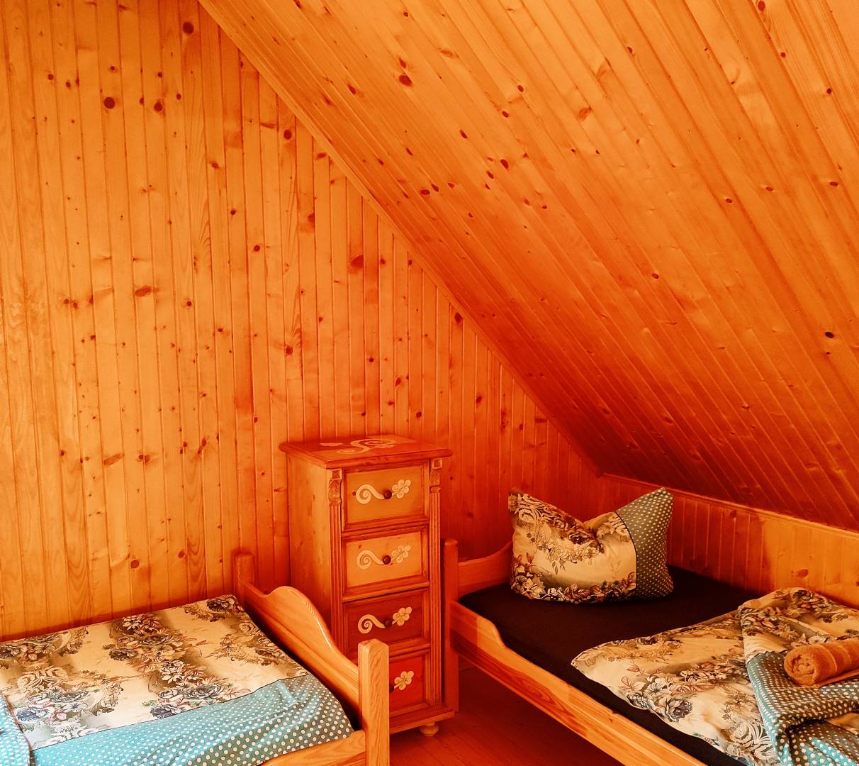 Spálňa, Drevenica Romantika, Zázrivá