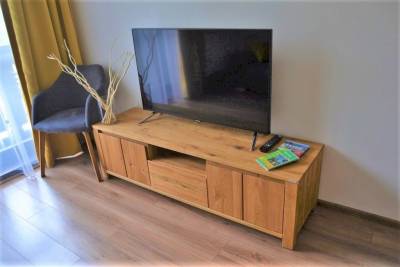 LCD TV v obývačke, Apartmán Bernard, Vysoké Tatry