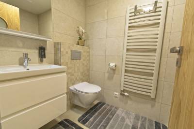 Kúpeľňa s toaletou, Vila DOMOVINA, Vysoké Tatry