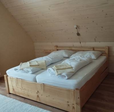 Spálňa s manželskou posteľou, Chata Ballek, Vitanová