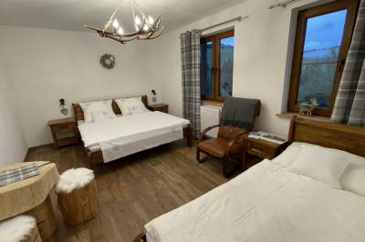 Izba Nordic s manželskou a 1-lôžkovou posteľou, Izba Nordic, Chata Dolina v Bachledke, Ždiar