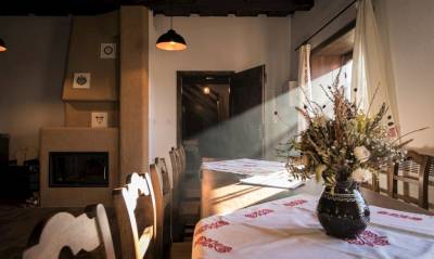 Jedálenské sedenie, Vrchársky dvor - Chalupa pod Dlhým grúňom, Drábsko