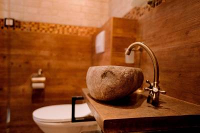 Exclusive line - Rustical kúpeľňa, Chata MartinSki Wellness house, Martin