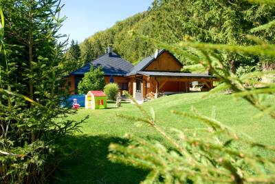 Apartmán malý – exteriér ubytovania, Chalupa pod Lyscom, Jasenská Dolina