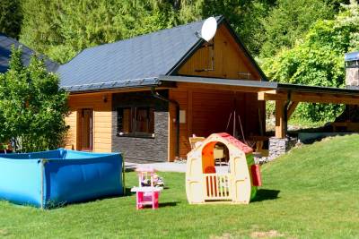 Apartmán malý – exteriér ubytovania, Chalupa pod Lyscom, Jasenská Dolina