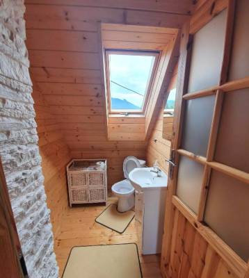 Kúpeľňa s toaletou, Chata Marka, Slovensko