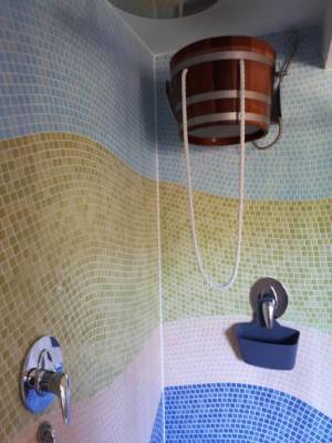 Veľká sprcha pri saune, AC Chalet Mates, Ždiar