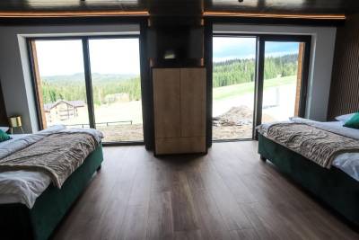 4-lôžková spálňa, Chata Andromeda, Oravská Lesná