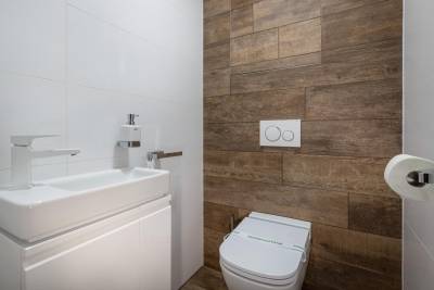 Samostatná toaleta s umyvadľom, AC Apartmán Armeria 3.3, Vysoké Tatry
