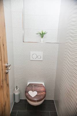 Samostatná toaleta, Dovolenkový dom Active & Relax, Veľká Lomnica