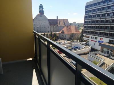 Výhľad z balkóna na Košice, Entrez Radnica, Košice