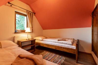 3-lôžková izba s manželskou posteľou, Chalet Malé Borové, Malé Borové
