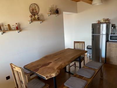 Plne vybavená kuchyňa s jedálenským sedením, Chata Priehalina pod Poľanou, Hriňová